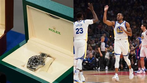 curry rolex gift to green and iguodala|Stephen Curry Gifts Draymond Green, Andre Iguodala, Klay .